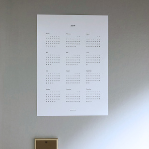 2019 calender