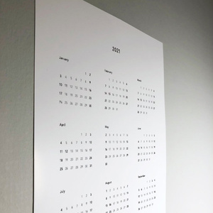 2021 calendar
