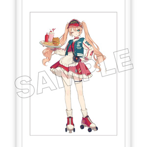 キャンバスアート『チョコケーキ6姉妹のイースターパーティ1』 - pixiv