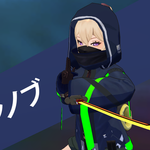 【VRC向けアバター】シノブ 
