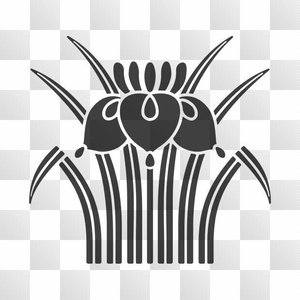 菖蒲紋 (あやめ) 日本の実用家紋 ZIP (AI, PNG, PSD)