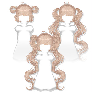 【8 ⊳ 12 アバター対応】 Fluffy DonutTwins🍩 [ REMAKE ] 缩略图 4