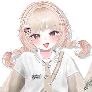【 11アバター対応】 Chibi Girl Cutie Braid [REMAKE]