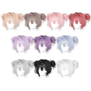 【10アバター対応】 Massy TwinBun [ReTexture] 缩略图 11
