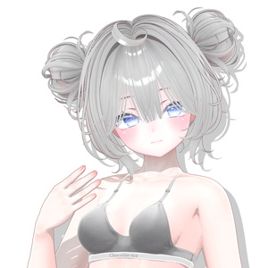 【10アバター対応】 Massy TwinBun [ReTexture] 缩略图 4