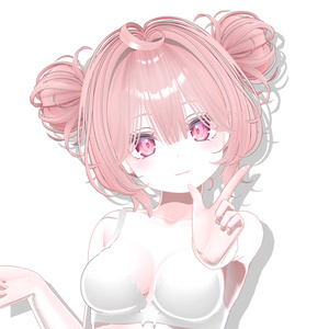 【10アバター対応】 Massy TwinBun [ReTexture] 缩略图 8