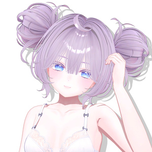 【10アバター対応】 Massy TwinBun [ReTexture] 缩略图 3