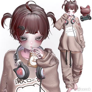 【10アバター対応】 3Style Bob Hair 缩略图 17