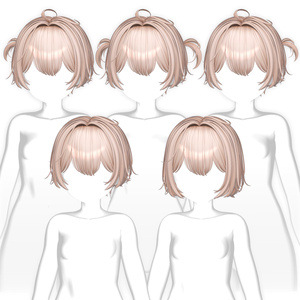 【10アバター対応】 3Style Bob Hair 缩略图 2