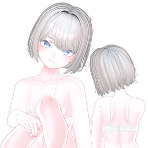 【10アバター対応】 3Style Bob Hair 缩略图 5