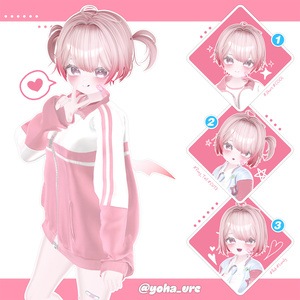 【10アバター対応】 3Style Bob Hair 缩略图 20