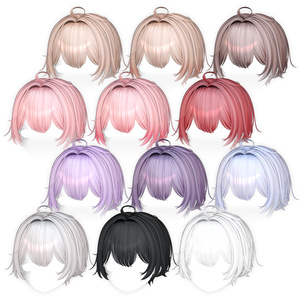 【10アバター対応】 3Style Bob Hair 缩略图 13
