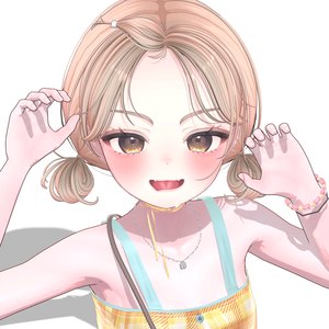 【8 ⊳ 13アバター対応】 Onemu Girl Hair [REMAKE]