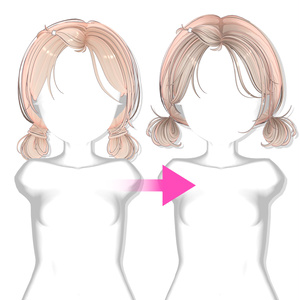 🏖️GOOD BYE SUMMER 50% SALE 【8 ⊳ 13アバター対応】 Onemu Girl Hair [REMAKE] 缩略图 3