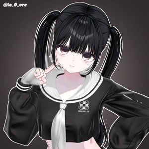 【13アバター対応】 2way Tereru Hair 缩略图 24