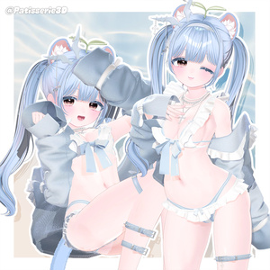 【13アバター対応】 2way Tereru Hair 缩略图 29