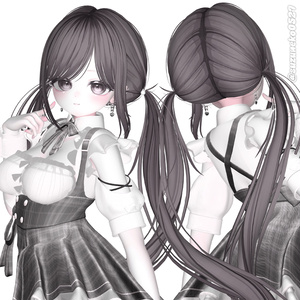 【13アバター対応】Little Bunny Twintail🐰 缩略图 21