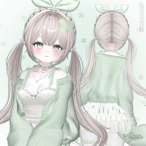 【13アバター対応】Little Bunny Twintail🐰 缩略图 20
