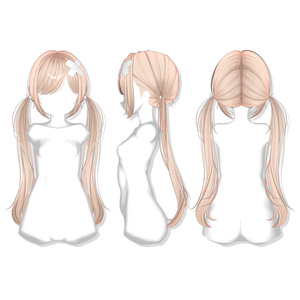 【13アバター対応】Little Bunny Twintail🐰 缩略图 3