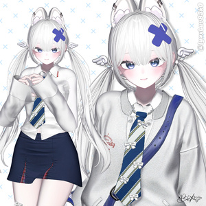 【13アバター対応】Little Bunny Twintail🐰 缩略图 22