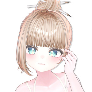 【14アバター対応】 Casual Pencil Bun✏ 缩略图 3