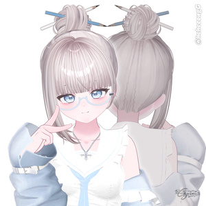 【14アバター対応】 Casual Pencil Bun✏ 缩略图 22