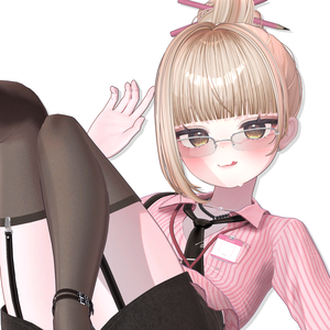 【14アバター対応】 Casual Pencil Bun✏