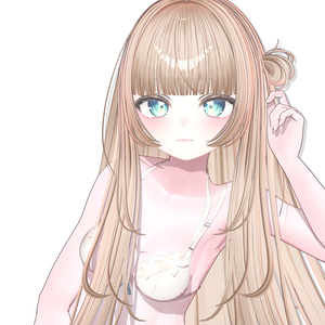 【15アバター対応】 Mori Long Hair 缩略图 3
