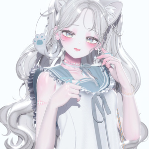 【13アバター対応】 Wavy Ponytail [ UPDATE ] 缩略图 28