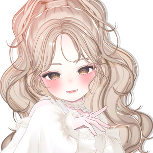 【13アバター対応】 Wavy Ponytail [ UPDATE ]