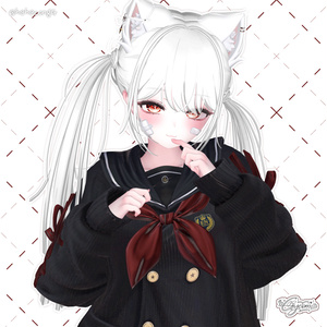 🏖️GOOD BYE SUMMER 50% SALE 【12アバター対応】 Hiki Twintail 缩略图 18