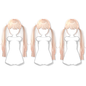🏖️GOOD BYE SUMMER 50% SALE 【12アバター対応】 Hiki Twintail 缩略图 4