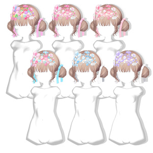 【12アバター対応】 Twin Lolipop Buns🍬 缩略图 16