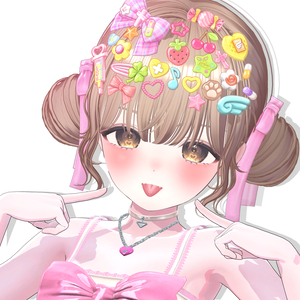 【12アバター対応】 Twin Lolipop Buns🍬