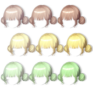 【12アバター対応】 Twin Lolipop Buns🍬 缩略图 18