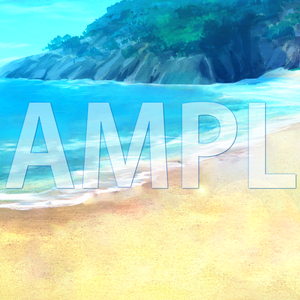 【背景素材】砂浜（7004_bg13）【時間差分あり】