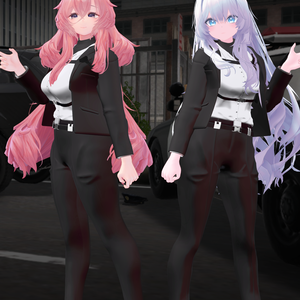 Bodyguard Suit [Liloumois, Mizuki] And a weapon box