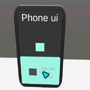 Noodles phone UI prefab 