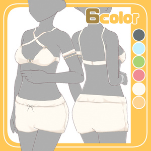 【無料あり】クロスホルター水着