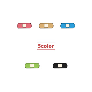 【5color】膝ばんそうこう