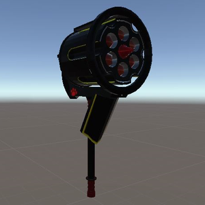 【VRC向け】リボルバーハンマー（装備設定、爆破設定説明あり）