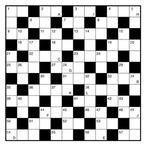 クロスワード(12×12)
