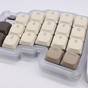 MonoOwl 4x6 ZMK 無線分割ロープロダブルトラボキーボード