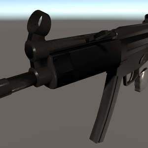 [R-18&R-18G&商用可]3Dモデル MP5-SMG