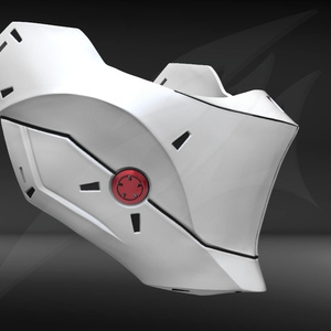 Cyborg Mask STL for 3D print 