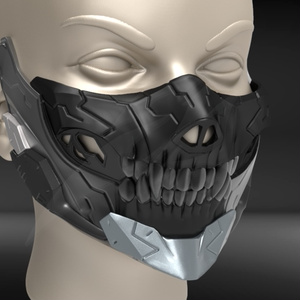Cyborg Mask V3 STL for 3D print model