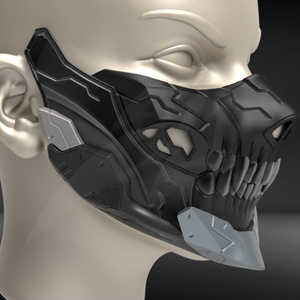 Cyborg Mask V3 STL for 3D print model