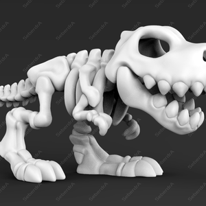 T-Rex Skeleton  3D Model for 3DPrint