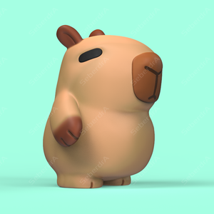 Cute Capybara STL and VRML for 3DPrint