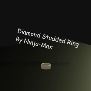 Diamond Studded Ring (Free Asset)
